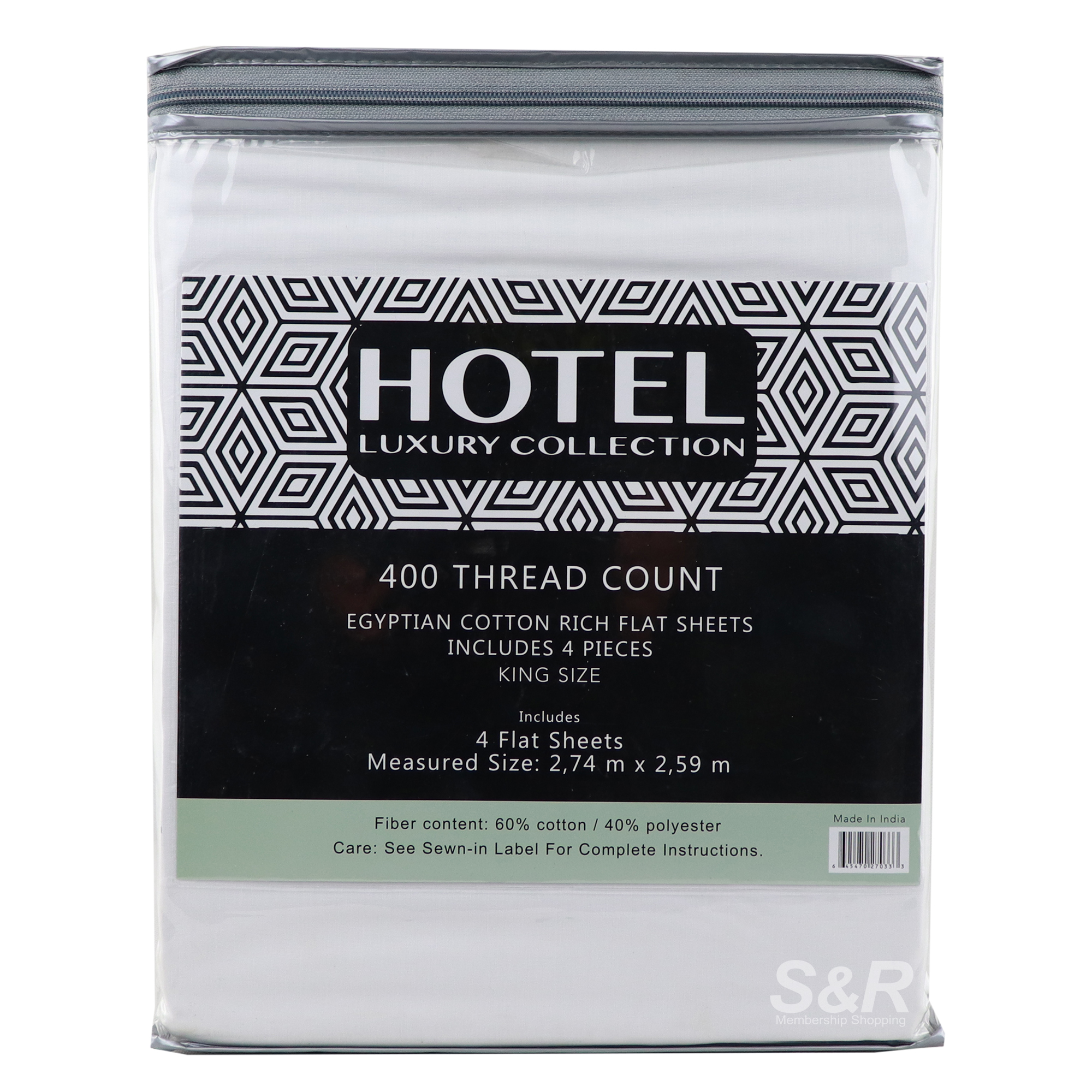 PCT Hotel Luxury Collection King Size Sheet 1 set